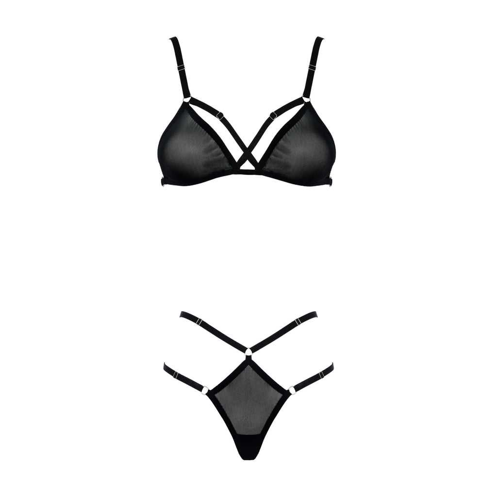 YULIA SET | siateczkowy komplecik (kolory siateczek i gum do wyboru)
