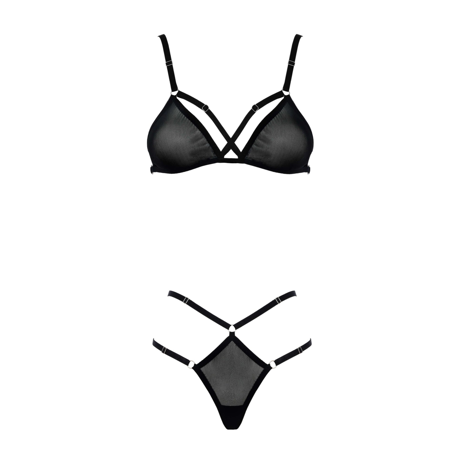 YULIA SET | siateczkowy komplecik (kolory siateczek i gum do wyboru)