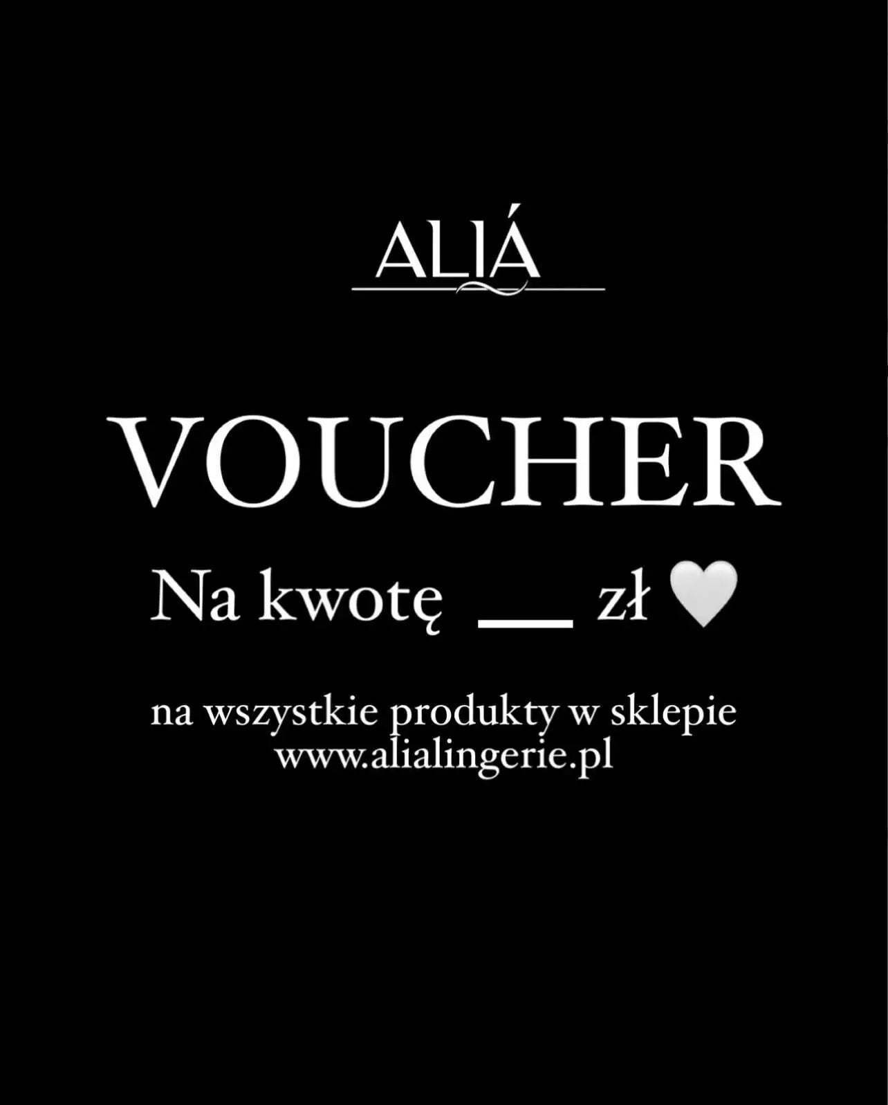 Voucher elektroniczny na kwotę do wyboru