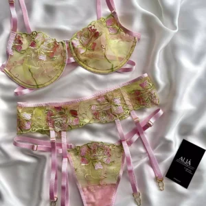 FLORA SET | przepiękny koronkowy zestaw