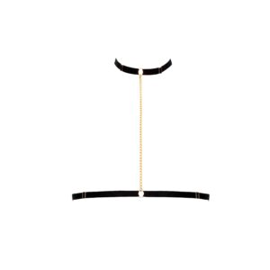 Choker BIND | dodatek z cienkim łańcuszkiem (kolor gum do wyboru)