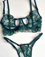 ponownie dostępny 🔥 GREENY SET | komplecik z butelkowej koronki